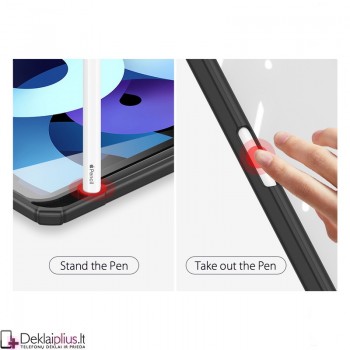Dux Ducis Toby dirbtinos odos dėklas (Apple Ipad Air 11 (2024-2025-2026)/Ipad Air 10.9 (2020-2022)